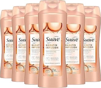 Suave Professionals Keratin Infusion Smoothing Shampoo, 12.6 Ounce (Pack of 6)