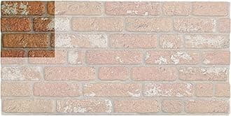 IZODEKOR 3D Wall Panels Brick Effect - Cladding, Stone Look, Styrofoam Facing for Living Room, Kitchen, Bathroom, Balcony, Bedroom, Back of Counter and Teras | Vintage Dream (10" x 10" Sample)