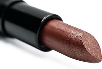 Frosted Brown Burgundy Red Pearl Pearlescent Moisturizing Lip Cream Lipstick Color Paraben, Lanolin & Cruelty Free, No Animal Testing