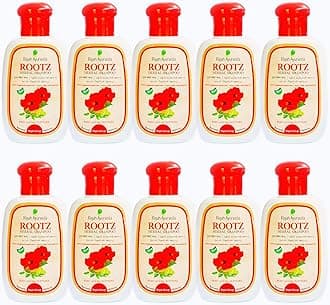 ROOTZ Shampoo 100ml (Pack of 10) – |Royal Ayurvedic Treatment for your Hair with Goodness of Hibiscus, Brahmi, Neem and Shirakakai| Paraben Free|