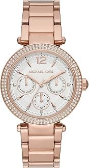 Michael Kors MK5781 Women's Analogue Quartz Watch Stainless Steel Coated, Bracelet Type