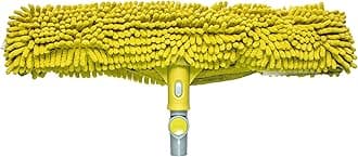 DOCA Window Washing Kit with Extension Pole – 18 Inches Squeegee Scrubber, Window Squeegee for Window Cleaning - Squeegee Scrubber