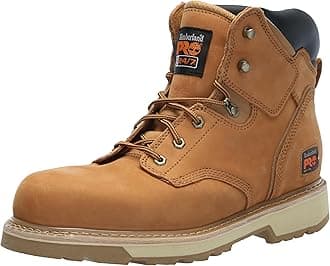 - Men's Pit Boss 6 Inch Soft Toe Industrial Work Boot, Wheat-2024 New, 15