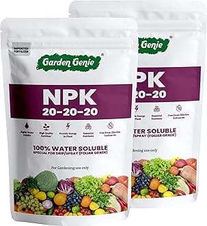 Npk 20 20 20 Fertilizer For Plants 800g | Complete Plant Food For Growth Boost, Fruiting & Flowering | Ideal For Home, Indoor, Outdoor Gardening