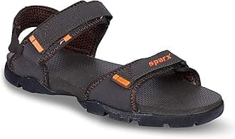 SPARX mens SS 119 | Latest, Daily Use, Stylish Floaters | Orange Sport Sandal - 9 UK (SS 119)