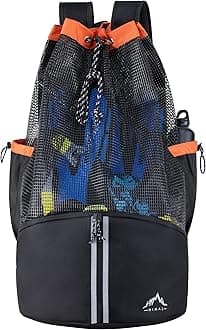 Scuba Diving Bag, XL Mesh Backpack for Scuba Diving and Snorkeling Gear & Equipment, Holds Mask, Fins, Snorkel