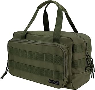 Coreflex 12-Inch Heavy Duty Tool Bag,Tactical,Gear,Range, EDC, Tool Bag for cars, Multi-Purpose Work Bag for Mechanics, Electrician, Carpenters, Builders, Plumbers (Olive Green)