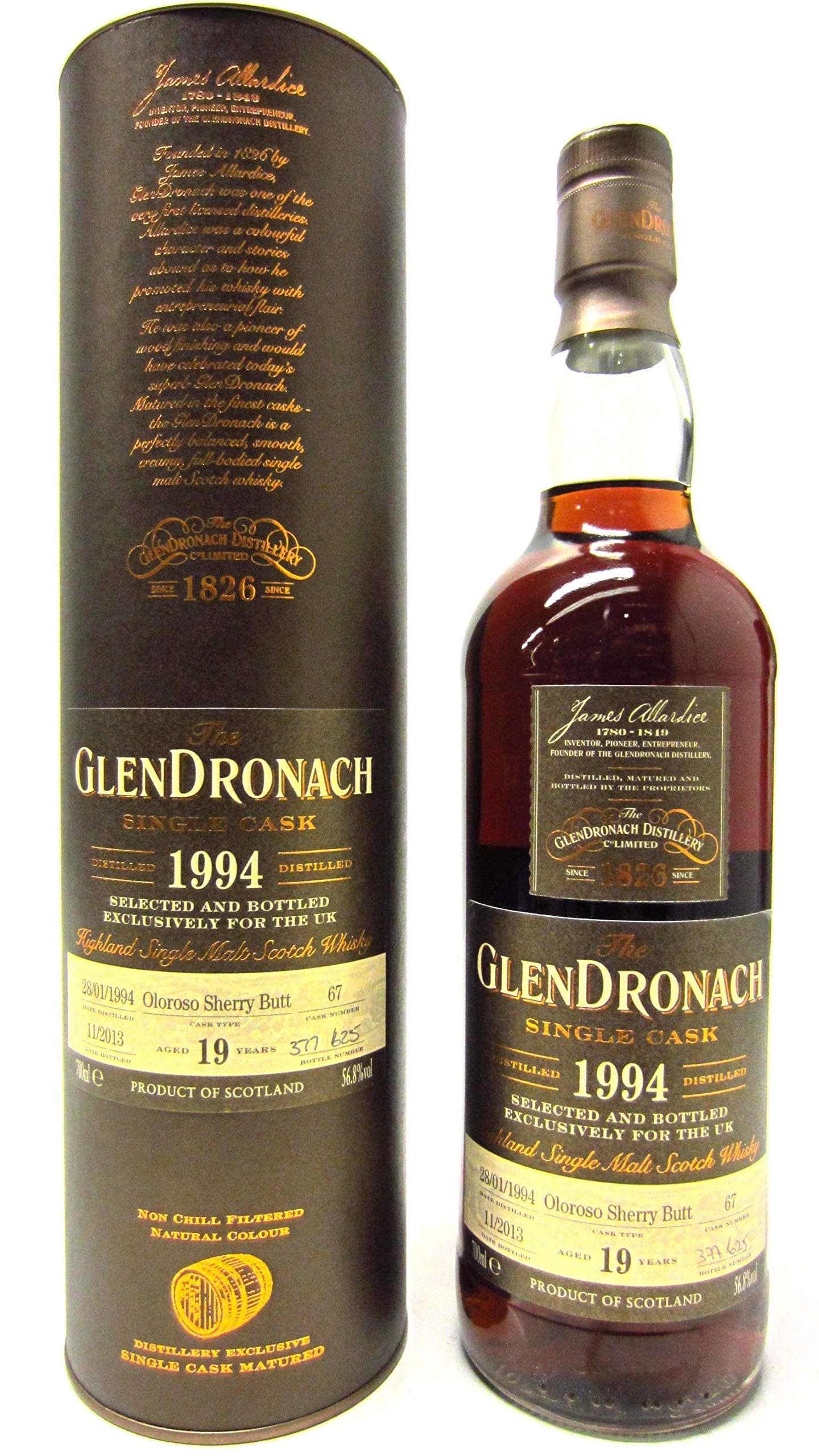 19 Year Old 1994 Single Malt Whisky