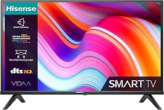 40 Inch FHD VIDAA Smart TV 40A4KTUK - Natural Enhancer, HDMI, Share to TV, and Youtube, Freeview Play, Netflix and Disney+ (2023 Model)