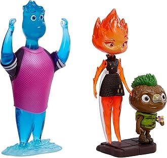 Pixar Elemental Action Figure 3 pck