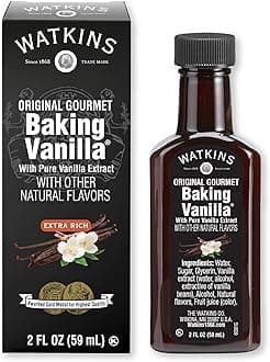 All Natural Original Gourmet Baking Vanilla with Pure Extract, 2 fl. oz. Bottle, 1-Pack