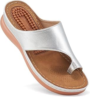 Womens Comfort Wedge Sandals: Soft Cushion & Orthopedic for All-Day Walking - Non-Slip 1.96" Heel for Stability - for Comfort Seekers