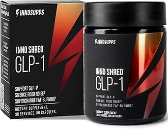 Inno Shred GLP-1 - Thermogenic Support + Appetite Support + Energy* - Berberine + Chromium - 60 Capsules. 30 Servings.
