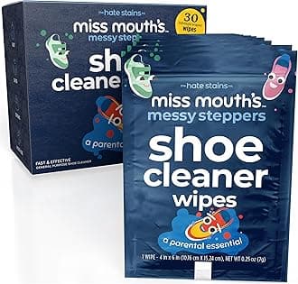 Miss Mouth's Messy Steppers Shoe Cleaner, Messy Eater Stain Treater