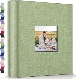 Photo Album 4x6-600 Photos Photo Books with 600 Horizontal and Vertical Pockets,Linen Cover Albums for Family Wedding Anniversary Baby Vacation Pictures