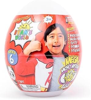Ryan's World: Mega Micro Mystery Egg - Series 6 | Collectable Surprise Toy | For Kids Aged 3+