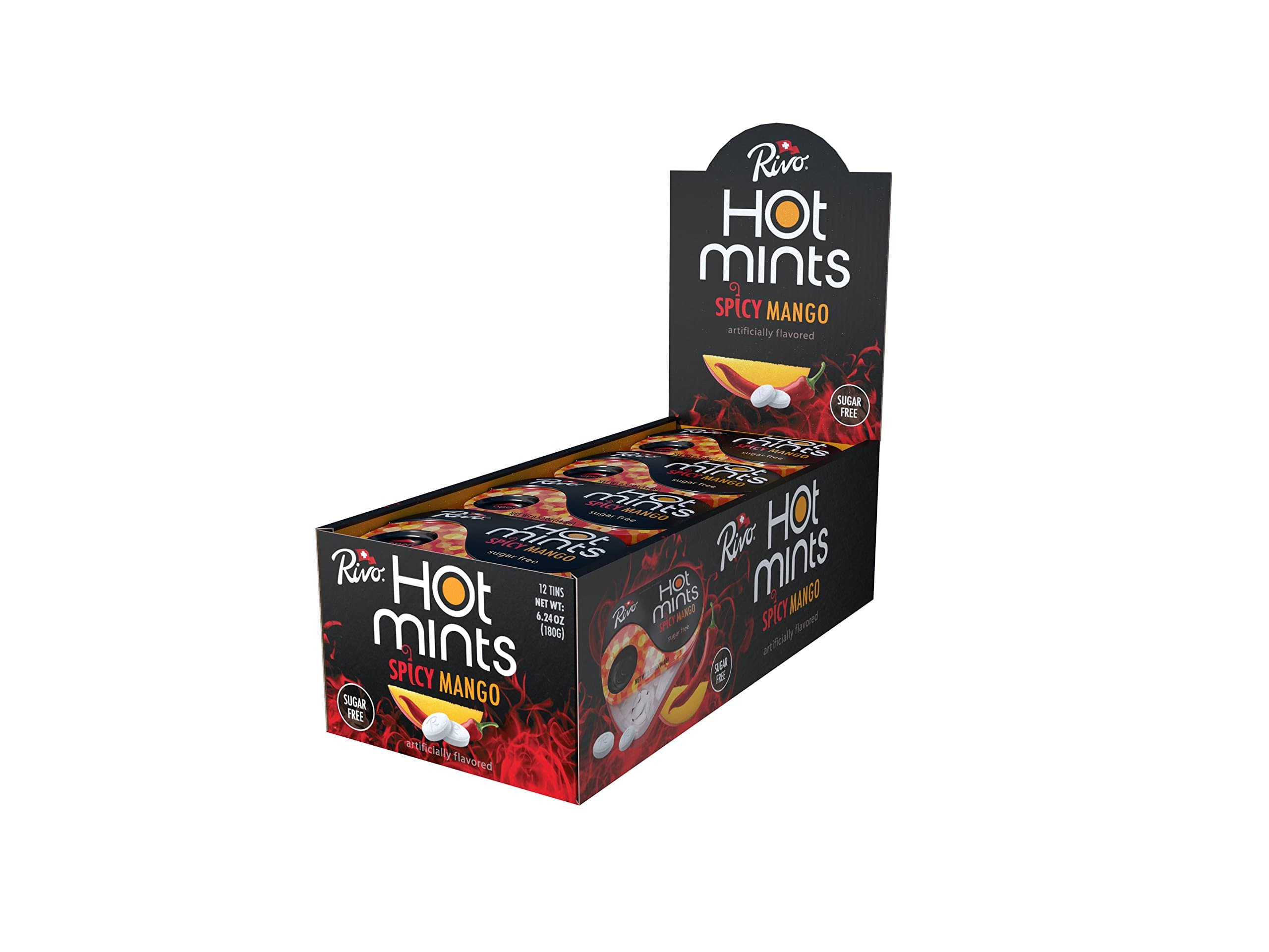Rivo Spicy Mango Mint, 12pk - .52oz tin