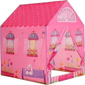Tent Playhouse, Kids Tent Indoor Kids Play Tent, Tents for Kids Outdoor Toys for Toddlers 3-5 Girl House