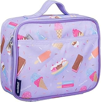 Wildkin Kids Insulated Lunch Box – Durable and Reusable for School & Travel - Sweet Dreams