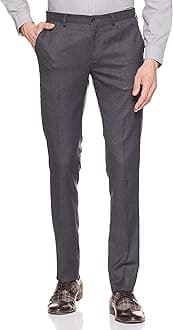 Amazon Brand - SymbolMen's Stretchable Formal Pants | Trousers (Slim Fit)