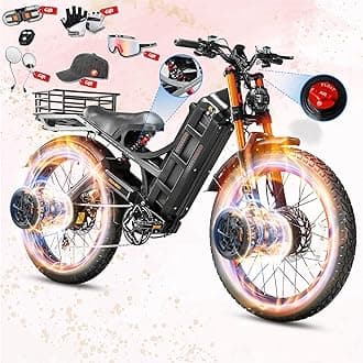 2026 Romeo Pro 3/2 50-46Mph Electric Bike for Adults 5600W/4000W/2500W Dual Motor Ebike 60V/80Ah 52V/70Ah Long Range Fat Tire Full Suspension Electric Mountain Bicycle