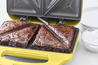 GreenLife CC005066-001 Maker Sandwich Pro Healthy Ceramic Nonstick, Yellow