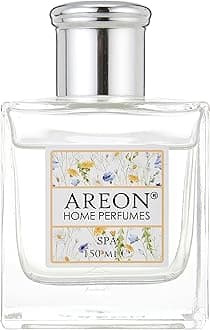 Areon Home Luxury Perfume Reed Diffuser + 10 Rattan Reeds, Spa 150 ml