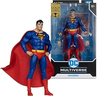 DC Multiverse Action Figure Superman (Action Comics) (Gold Label) 18 cm