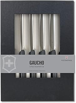 Victorinox 6-Piece Mid-size Gaucho Steak Knife Set