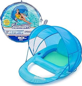 Spring Float Premium Recliner Pool Lounger, Inflatable Pool Floats Adult with Fast Inflation for Ages 15 &