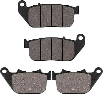 Front & Rear Brake Pads for Harley Davidson Sportster 883 1200 XL1200C XL1200L XL1200N XL1200V XL1200X XL883 XL883C XL883L