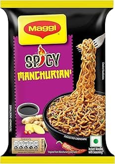 Spicy Manchurian Noodles | Inspired by Manchurian Gravy | Instant & Easy-to-Cook Snack | 61g Pack
