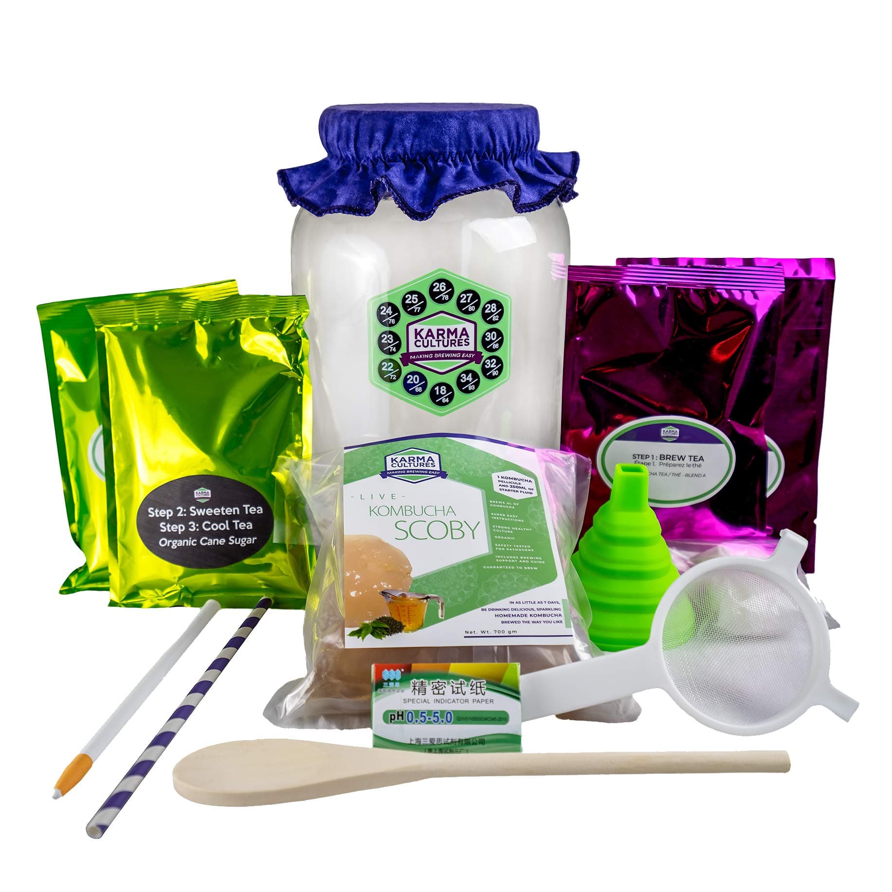 KOMBUCHA STARTER KIT DELUXE