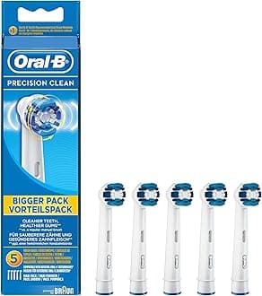 Oral-BBraun Precision Clean Electric Replacement Toothbrush Heads - Pack of 5