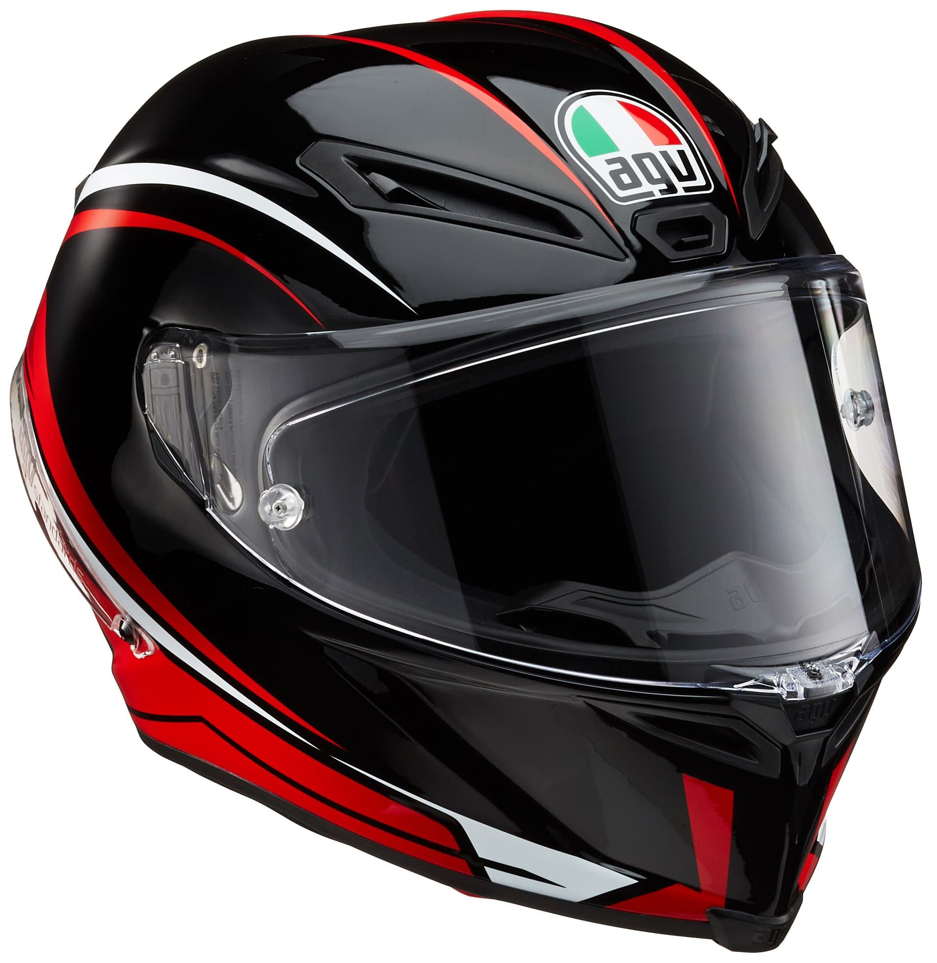 AGV Corsa R E2205 Multi PLK, Arrabbiata Black/Red, Size L