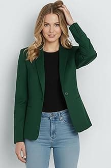 Smart Casual Formal Blazer for Women, Regular Fit Stylish Blazer for Women