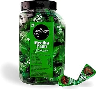 Gullmor Premium Gulkand Meetha Paan Without Supari Without Tobaco |Sweet Paan Hygienically Packed Traditional Mukhwas Mouth Freshener pack of 50 Pcs