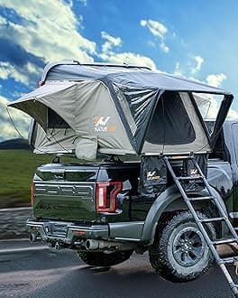 BAMACAR Naturnest Rooftop Tent Hard Shell 2-4 Person Nature Nest Roof Top Tent Hardshell Hard Top Claim Shell Overland Car Roof Rack Top Tents For Jeep SUV Van Pickup Truck Vehicle Trailer Car Camping