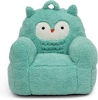 Owl Cozee Buddy Chair, Teal