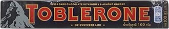 Swiss Dark Chocolate - Honey and Almond Nougat, 100g Pack