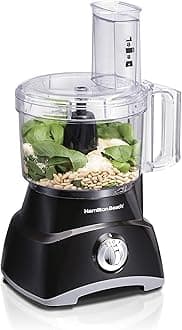 Hamilton Beach 70740 8-Cup Food Processor (Black, 450 watt hours)