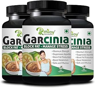 Garcinia Health Tablets | Garcinia Capsule For Extra Fat Management (Pack Of 3, 90 capsule)