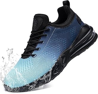 LARNMERNLARNMERN Mens Non Slip Work Shoes Slip On Water Resistant Walking Sneakers Zapatos Trabajo Waterproof Food Service Chef Kitchen