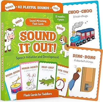 Speech Therapy Toys & Materials for Toddlers 1-3 & 3-4
