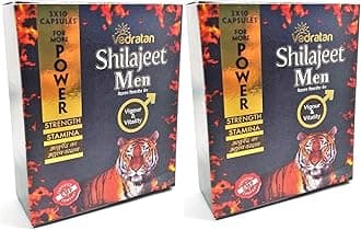 Shilajeet Men for More Power Strength & Stamina (60 Capsules)