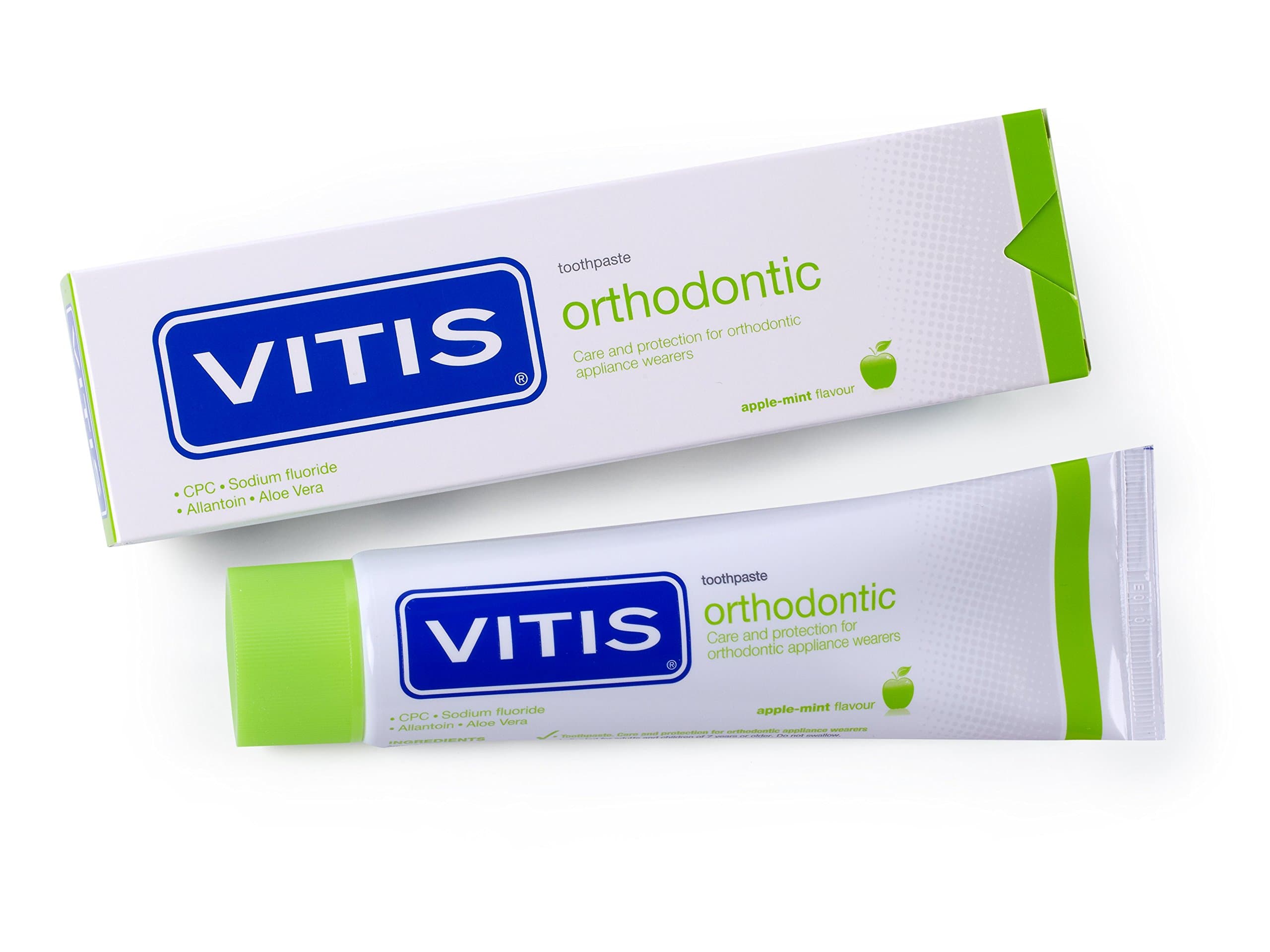 VITIS Orthodontic Toothpaste with Nanorepair 100ml - 2 Pack