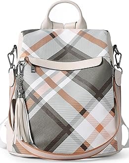 Backpack Purse for Women, PU Leather Anti Theft Travel Purse Shoulder Bags with Tassel