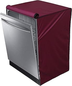 DREAM CARE Waterproof & Dustproof Dishwasher Cover Suitable For IFB LG Bosch Voltas Samsung Midea Faber (Maroon)