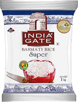 India Gate Basmati Rice Super, 1kg
