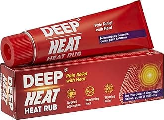 Deep Heat Heat Rub, For Muscular & Rheumatic Aches, Pain and Stiffness, 67g (Pack of 1)